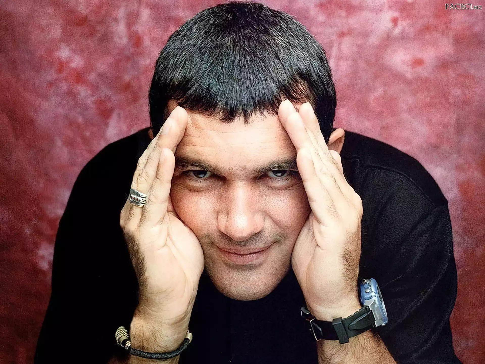 Włosy, Antonio Banderas, Krótkie